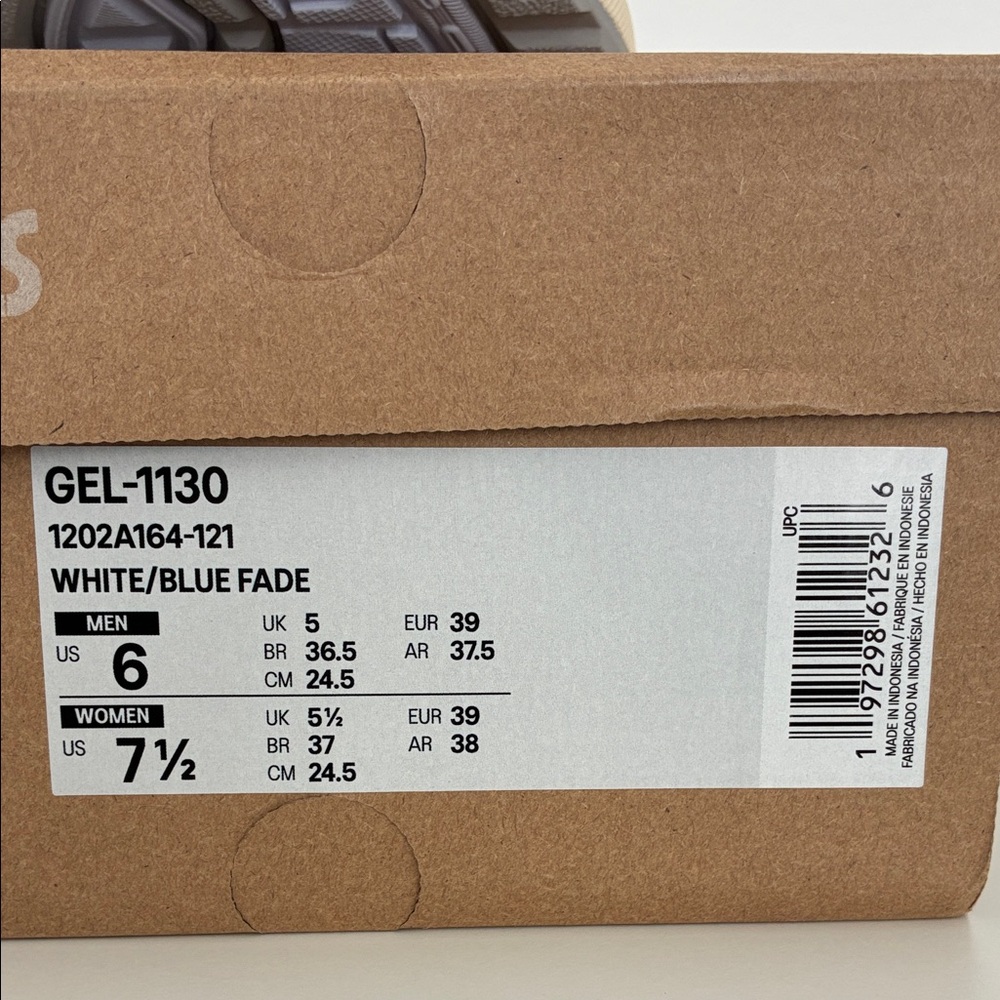 ASICS MEN White and Gray Athletic Shoes - Picture 2 of 6